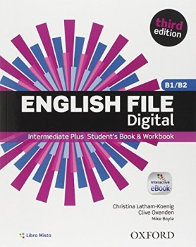 english file digital interm. plus no key B1/B2 =0194524728