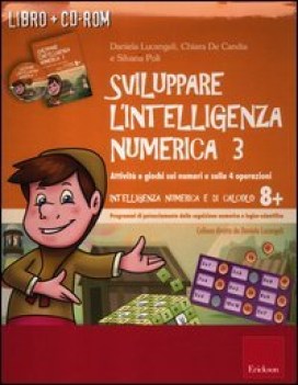 sviluppare l\'intelligenza numerica 3 +cd