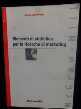 Elementi di statistica per le ricerche di marketing fc