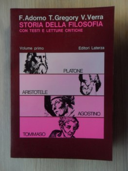 storia della filosofia con testo e letture critiche vol 1