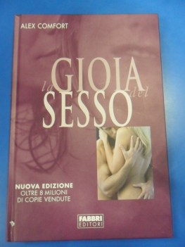 gioia del sesso nuova edizione copertina rigida manuali fabbri