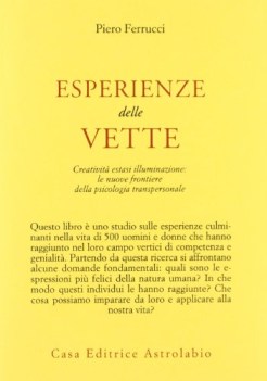 esperienze delle vette
