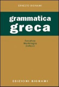grammatica greca fonetica morfologia sintassi