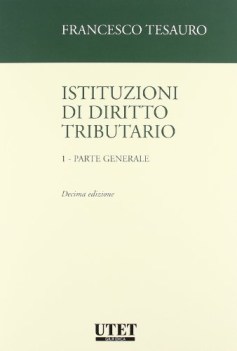istituzioni di diritto tribut.1 Parte gen.ne09