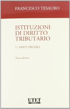 istituzioni di diritto tributario 2 parte speciale ne12