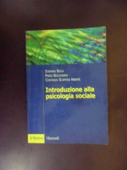 introduzione alla psicologia sociale