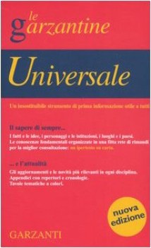 enciclopedia garzanti universale