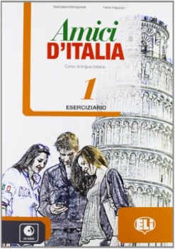 amici d\'italia esercizi 1 +cd italiano per stranieri