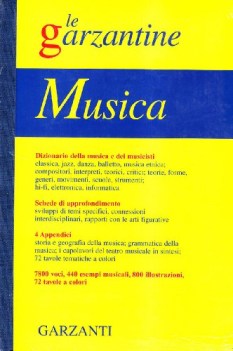enciclopedia della musica garzanti
