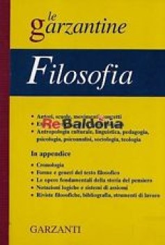 enciclopedia garzanti di filosofia