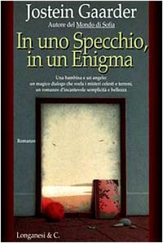 in uno specchio in un enigma