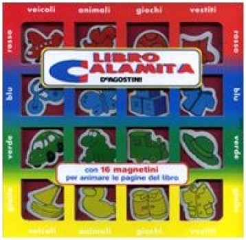 libro calamita+16 magnetini (cartonato)