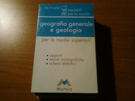 geografia generale e geologia