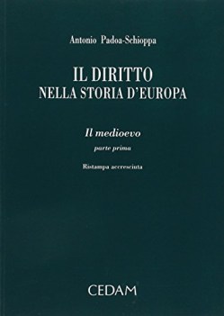 diritto nella storia d\'europa