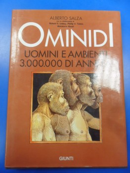 ominidi uomini e ambienti 3.000.000 di anni fa