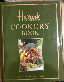 Harrods knightsbridge  Cookery Book