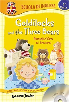 goldilocks and the three bears riccioli d\'oro e i tre orsi con cd audio