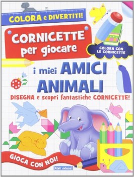 miei amici animali CORNICETTE per giocare