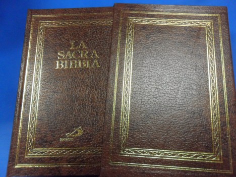 sacra bibbia edizione ufficiale della cei cop.rigida+cofanetto