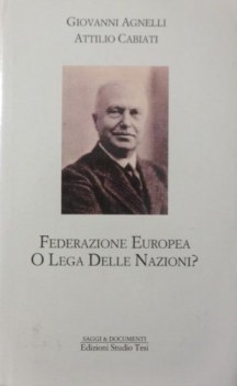 federazione europea o lega delle nazioni