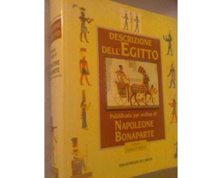 descrizione dell\'egitto pubblicata per ordine di napoleone bonaparte