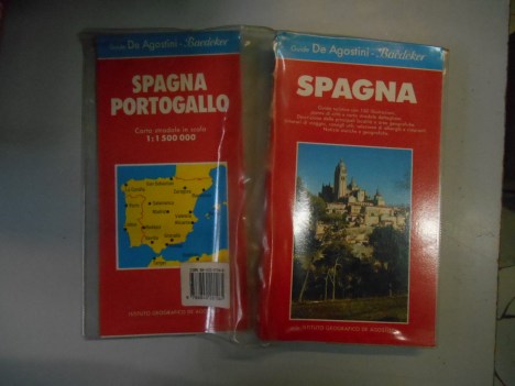 spagna guida con carta stradale baedeker