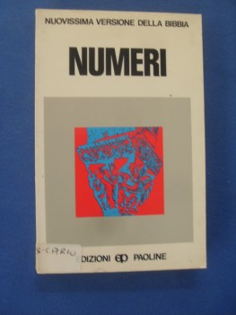 numeri nuovissima versione della bibbia n 4