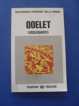 qoelet ecclesiaste nuovissima versione della bibbia n 20
