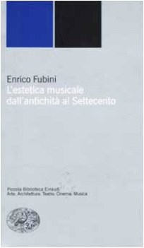 estetica musicale dall\'antichit al settecento