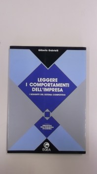 leggere i comportamenti d\'impresa