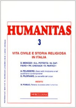 humanitas 3 vita civile e storia religiosa in italia