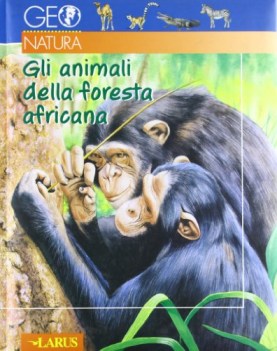 animali della foresta africana