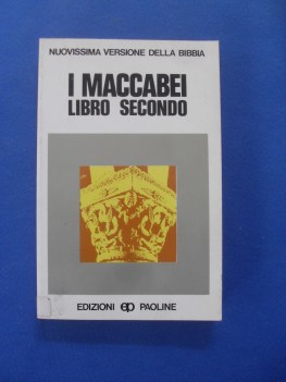 maccabei libro secondo nuovissima versione della bibbia