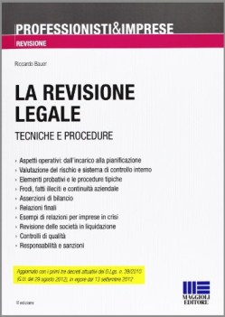 revisione legale IV ed