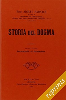 storia del dogma volume primo