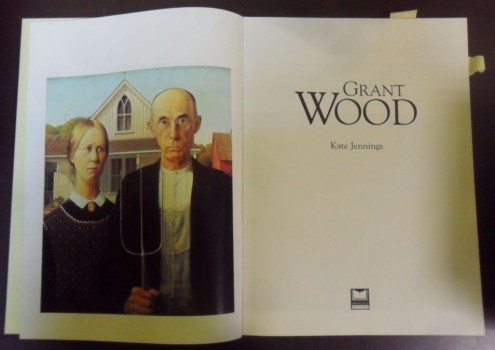 grant wood. volume fotografico in lingua inglese
