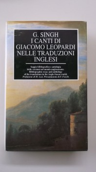 canti di giacomo leopardi nelle traduzioni inglesi