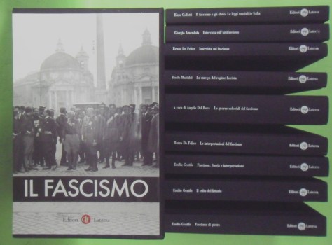 cofanetto il fascismo 9 volumi