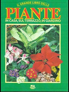 grande libro delle piante in giardino in casa sul terrazzo