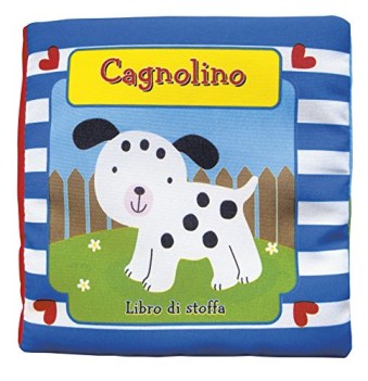 cagnolino libro di stoffa