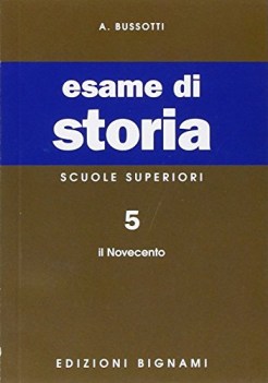 esame di storia 5 il 900