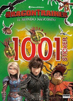 dragon trainer il mondo nascosto con 1001 adesivi