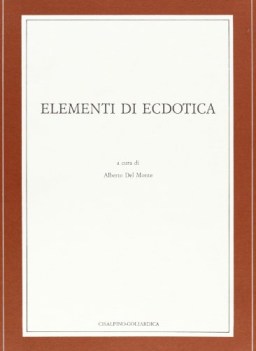 elementi di ecdotica