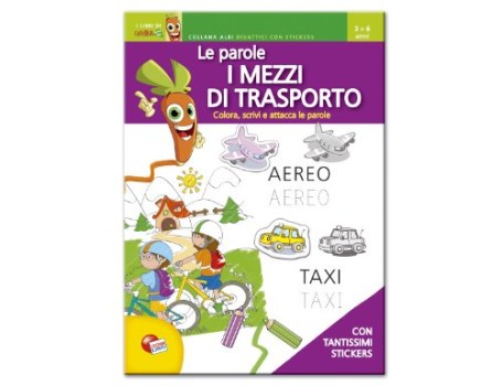 mezzi di trasporto con adesivi