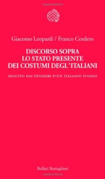 discorso sopra lo stato presente dei costumi deglitaliani seguito da