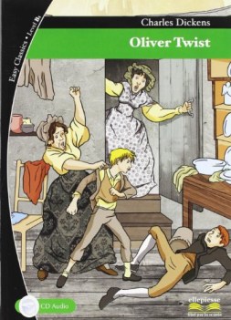 oliver twist (ricciardi) +cd inglese, antol.e lett.