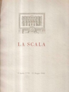 scala 3 agosto 1778-11 maggio 1946