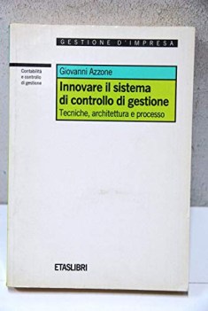 innovare il sistema di controllo di gestione tecniche architettura e processo