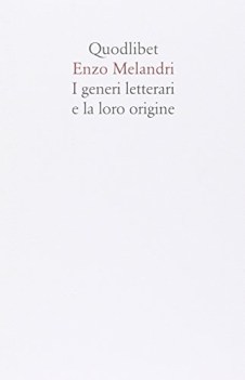 generi letterari e la loro origine