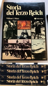 storia del terzo reich (4 volumi 1978)